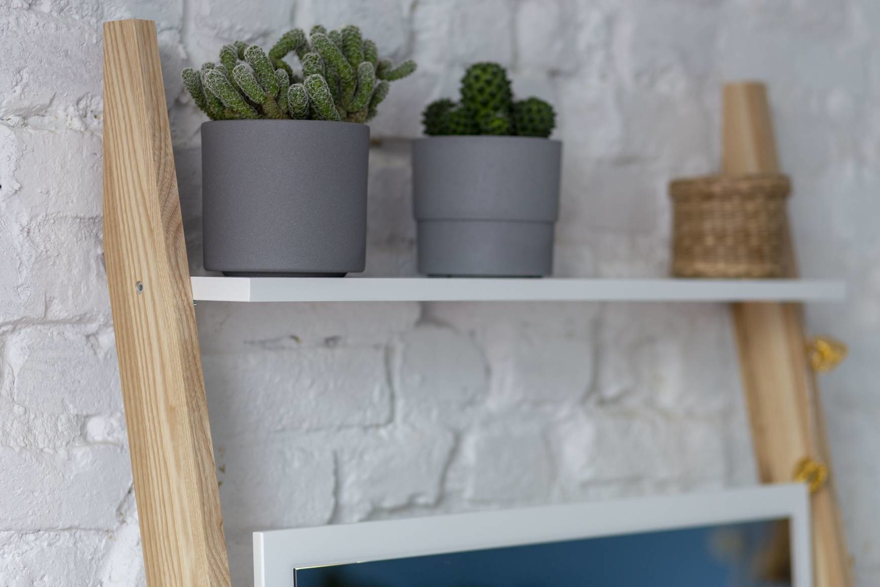 Leno leunende kaptafel in saliegroen met spiegel - 79x49x183 cm