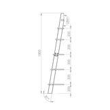Ladderplank Ashme | Essenhout | FSC-gecertificeerd | 5 planken