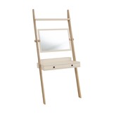 Leunende kaptafel Leno in Bruin Beige | 79 x 49 x 183 cm | FSC