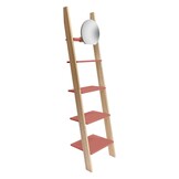 Ladderplank Ashme | Antiek Roze | 180x45x35 | Essenhout & MDF