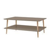 Lage salontafel Koro | Beverbruin | 110x70x45cm | FSC gecertificeerd