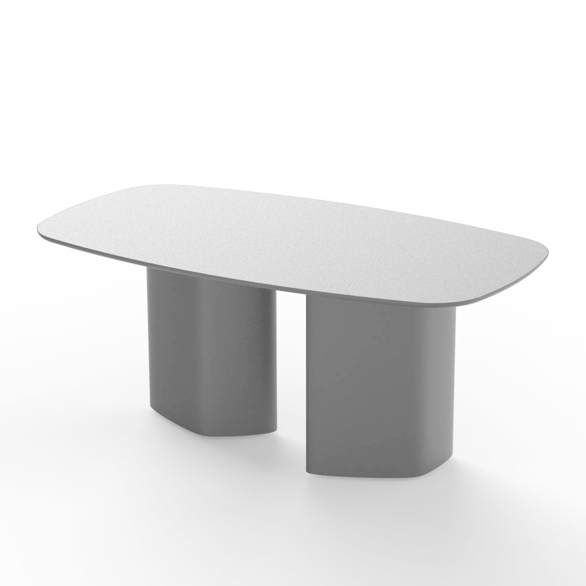 Leuko Eettafel | Zwart | 180cm x 100cm x 75cm | FSC100% & FSCMIX