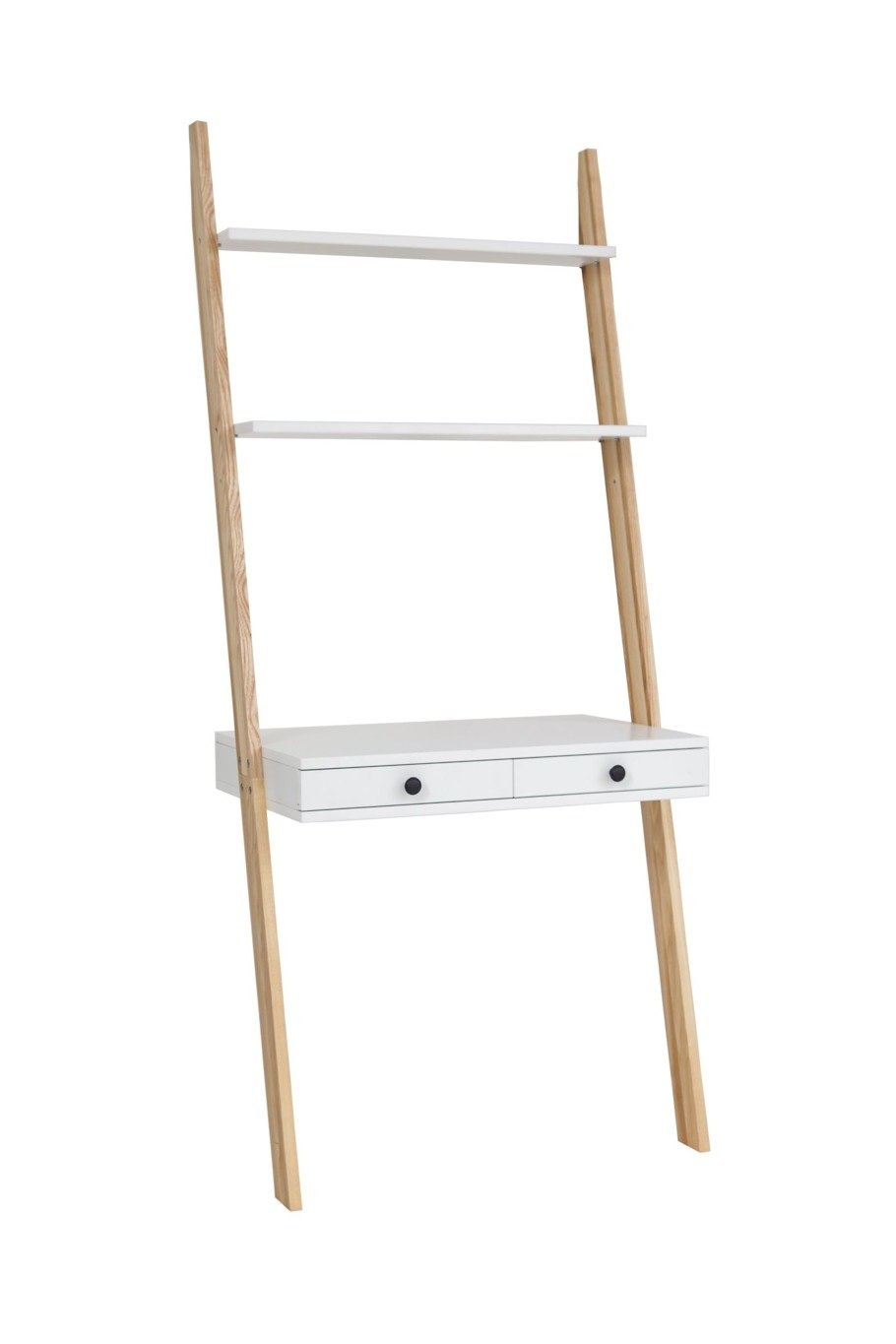 Ladderplank Leno | Wit | 183cm H | 2 lades | FSC 100% & FSC MIX