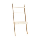 Leno Ladderplank Krijtwit - 79cm x 49cm x 183cm - 2 lades - FSC 100% & MIX gecertificeerd
