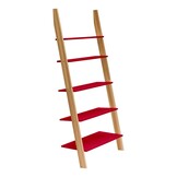 Ladderplank Ashme - Zuiver Rood - 5 Planken