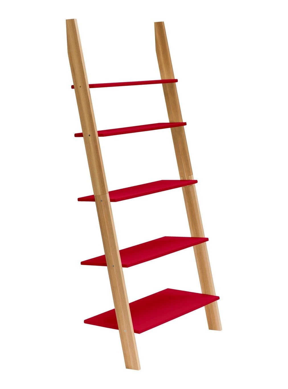 Ladderplank Ashme - Zuiver Rood - 5 Planken