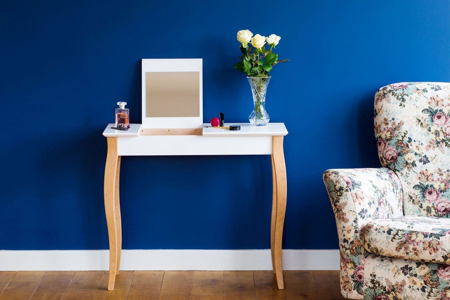 Lillo Kaptafel Marineblauw | Beukenhout & MDF | FSC Gecertificeerd