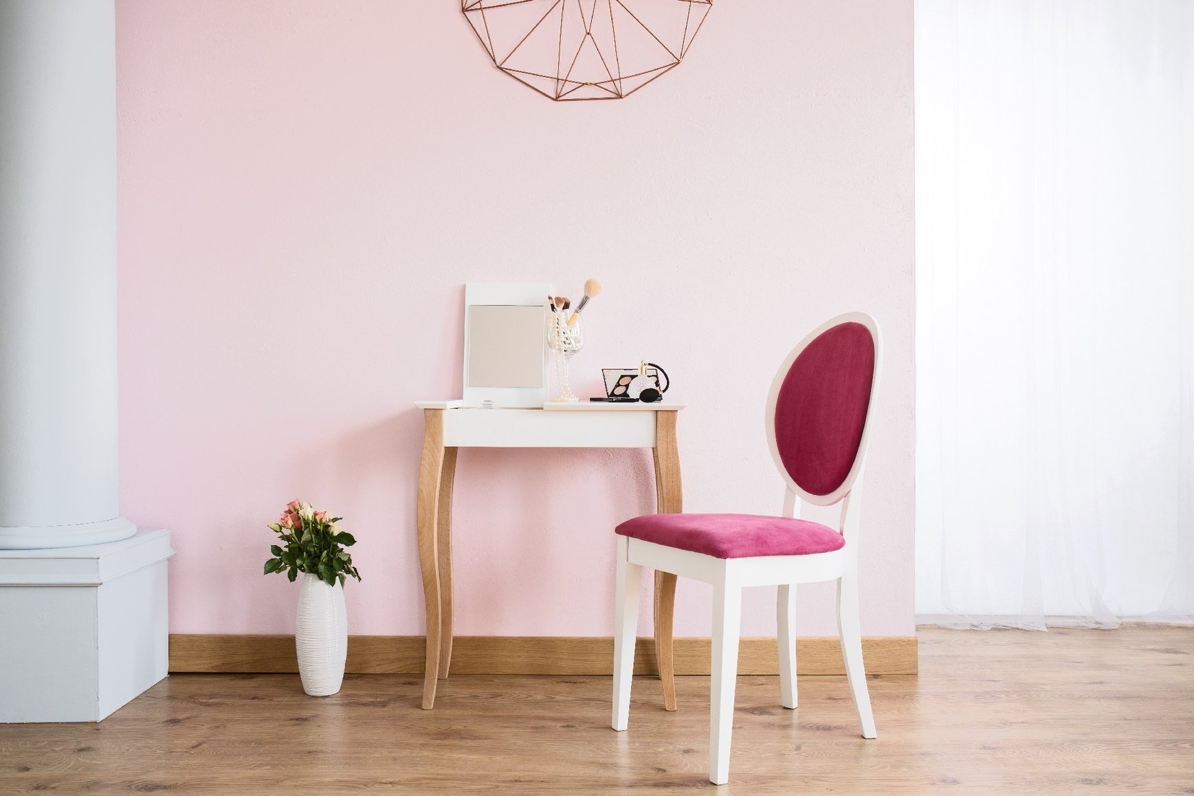 Lillo Kaptafel in Donkergrijs | Beukenhout & MDF | 105 x 35 x 74 cm