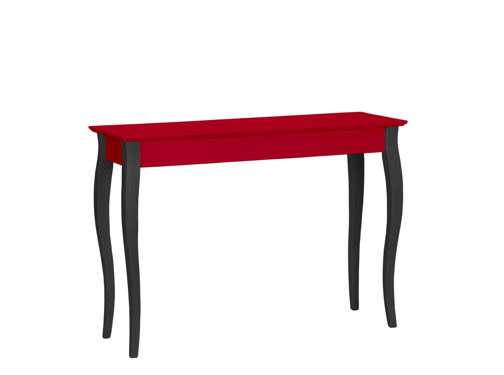 Liilo Bijzettafel Zwart/Rood | FSC Certificaat | 105x35x74cm