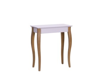 Liilo Bijzettafel: Beukenhout & Roze Gelamineerd MDF, FSC Gecertificeerd