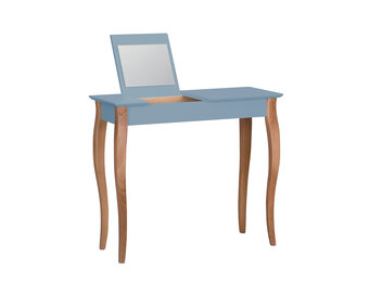 Lillo Kaptafel - Zacht Blauw | Natuurlijk Beukenhout Poten