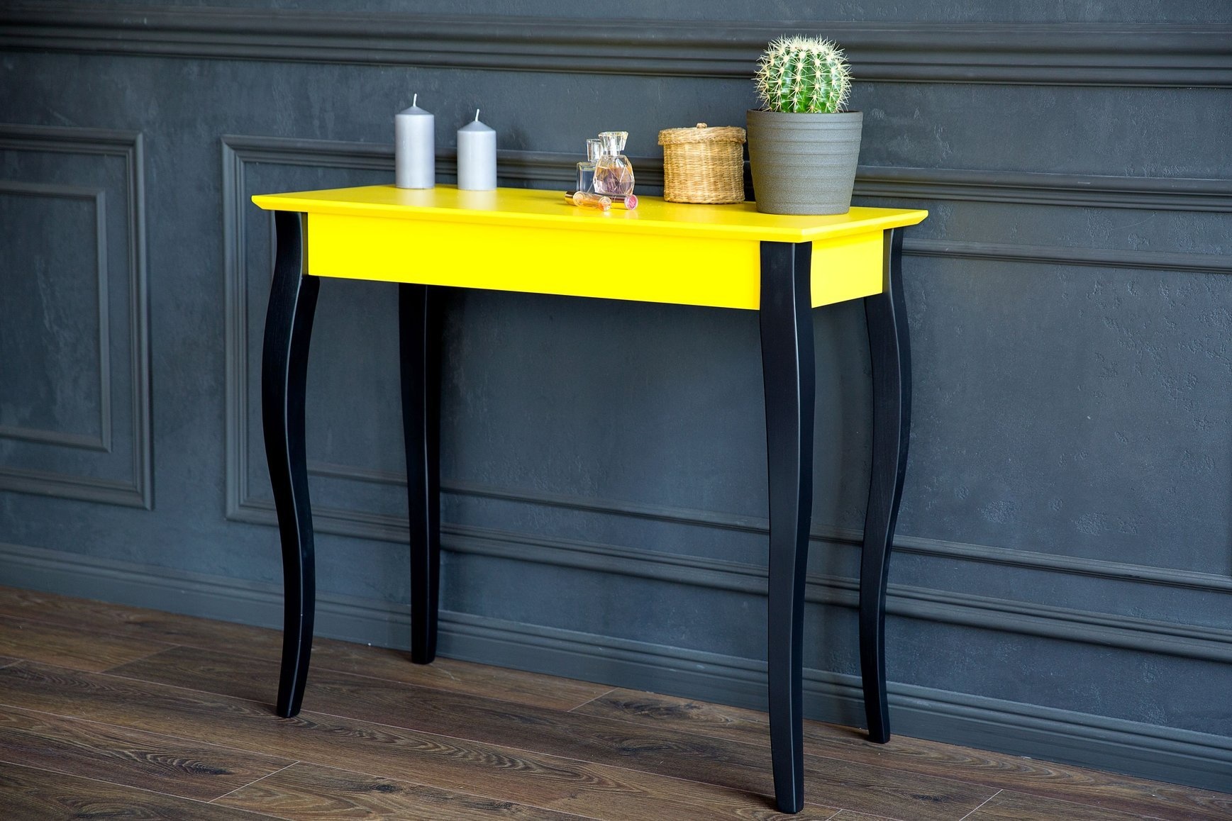 Liilo bijzettafel 65x35cm + FSC-gecertificeerd in petrolblauw