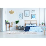 Lillo Kaptafel in Lichtgrijs | FSC-gecertificeerd beukenhout en MDF | 65x35x74cm