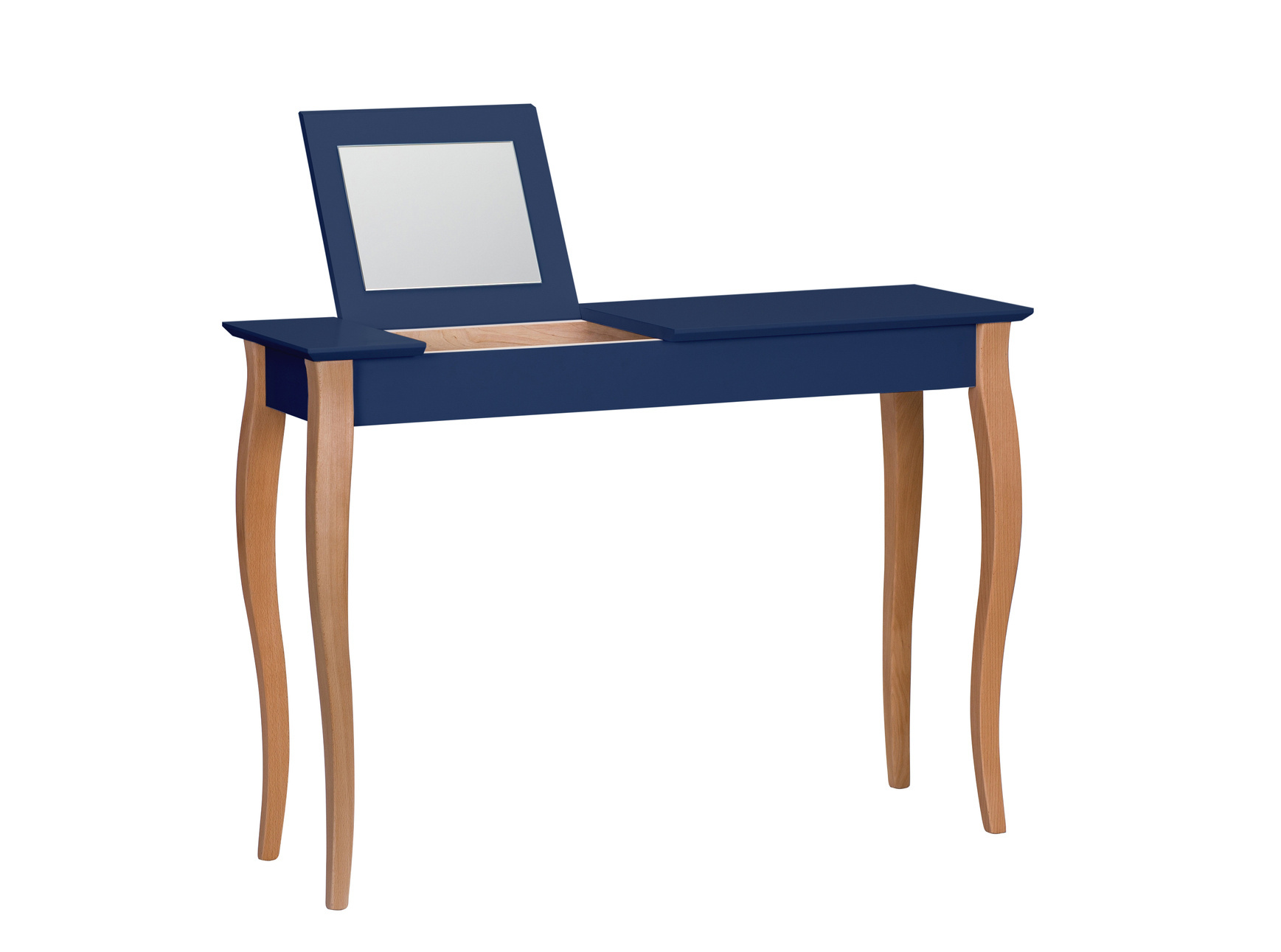 Lillo Marineblauwe Kaptafel - Beukenhout & MDF