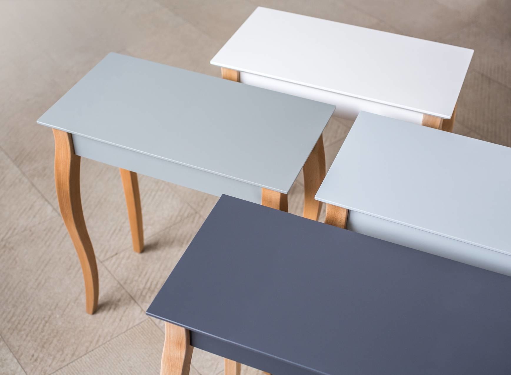 Lillo Bijzettafel | Natuurlijk Beukenhout Poten | Bruin Beige | FSC Gecertificeerd