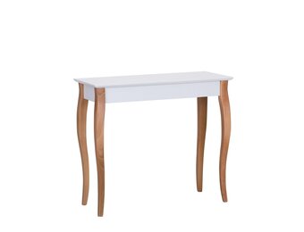 Liilo Bijzettafel - Beukenhout & MDF - Wit - FSC Gecertificeerd