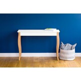 Liilo Bijzettafel - Beukenhout & MDF - Wit - FSC Gecertificeerd