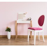 Lillo kaptafel, natuurlijk beukenhouten poten, beverbruin kleur - FSC® gecertificeerd