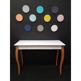 Lillo Rood Bureau - Natuurlijk Beukenpoten, 1 Lade, FSC Gecertificeerd