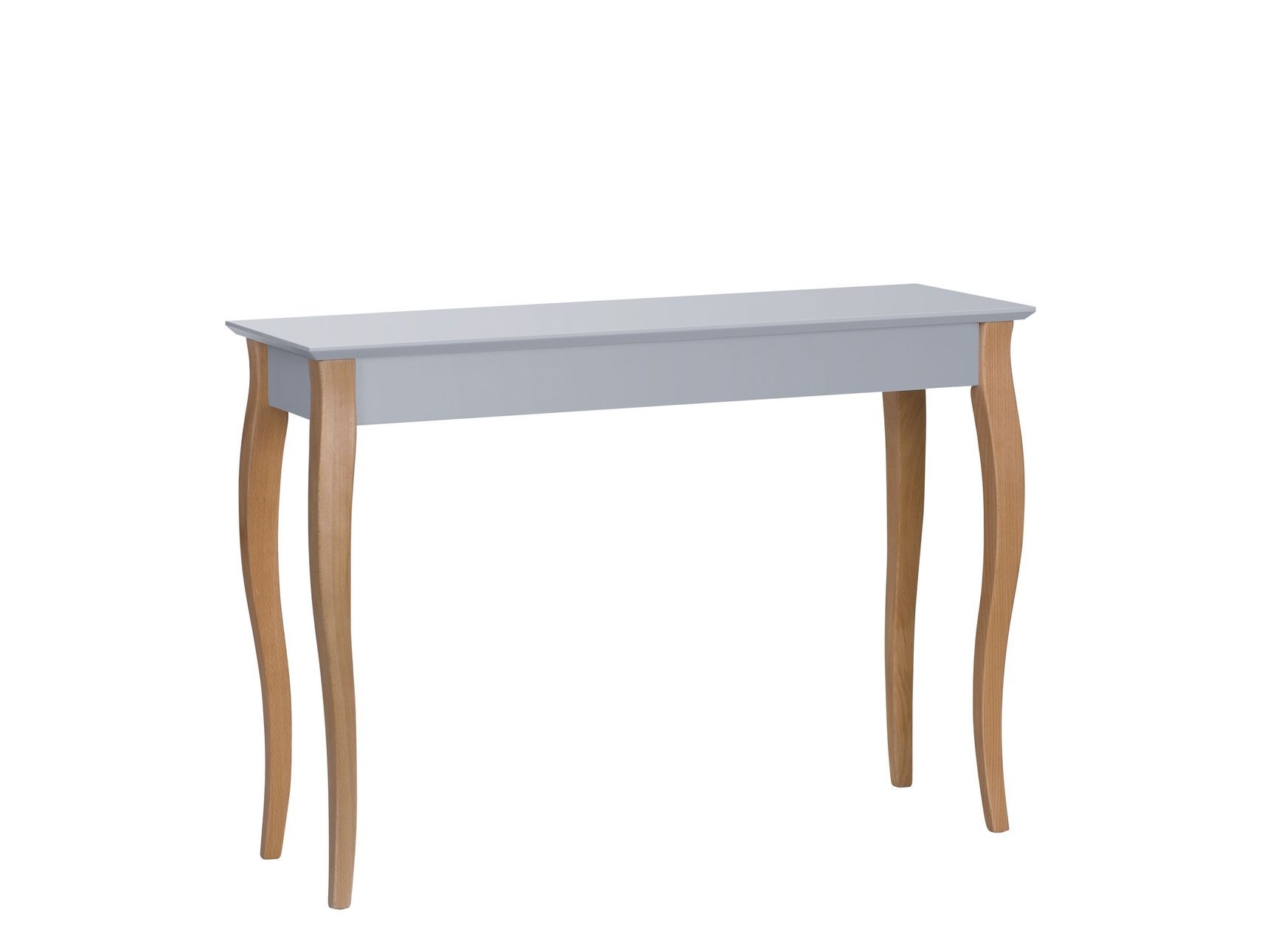 Liilo Bijzettafel - Donkergrijs Betongrijs - 105 x 35 x 74 cm - Beukenhout & MDF - FSC gecertificeerd