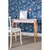 Lillo kaptafel | Wit | Beukenhouten poten | FSC-gecertificeerd