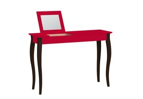 Lillo Kaptafel 105cm Rood | FSC Gecertificeerd Beukenhout & MDF