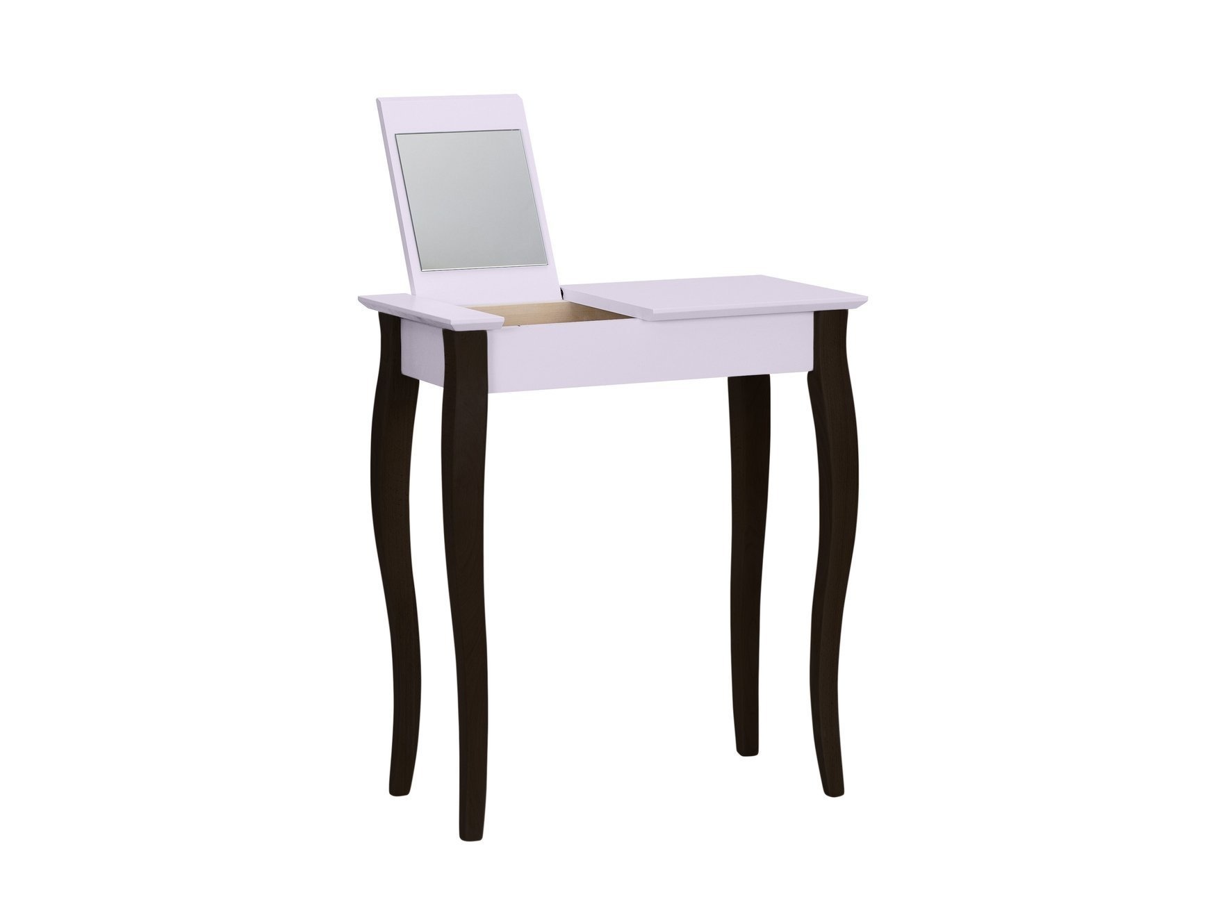 Lillo Kaptafel in Roze met Zwarte Poten - 65 cm Breedte en FSC Gecertificeerd