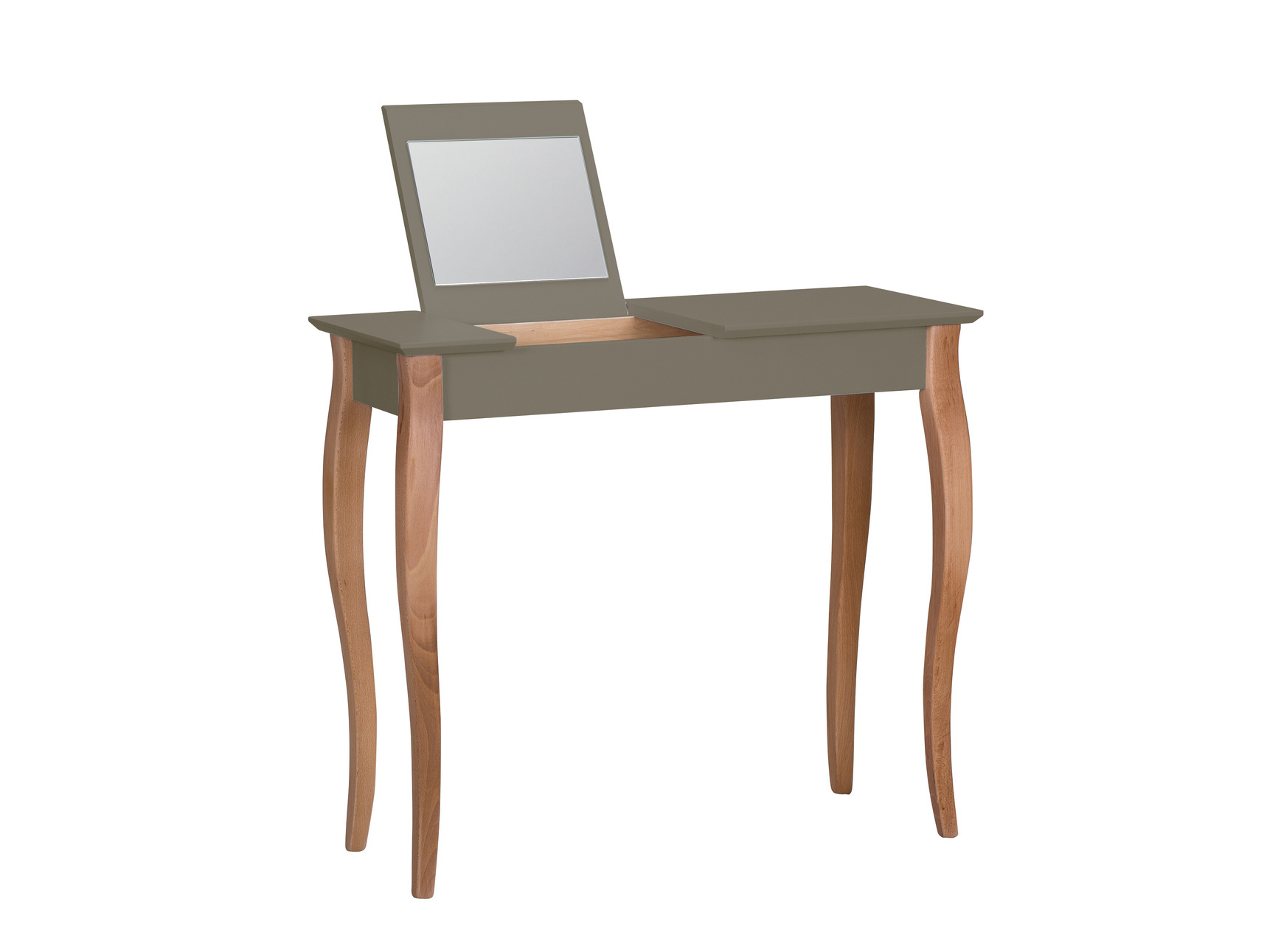 Lillo kaptafel in natuurlijk beukenhout met beverbruine kleur