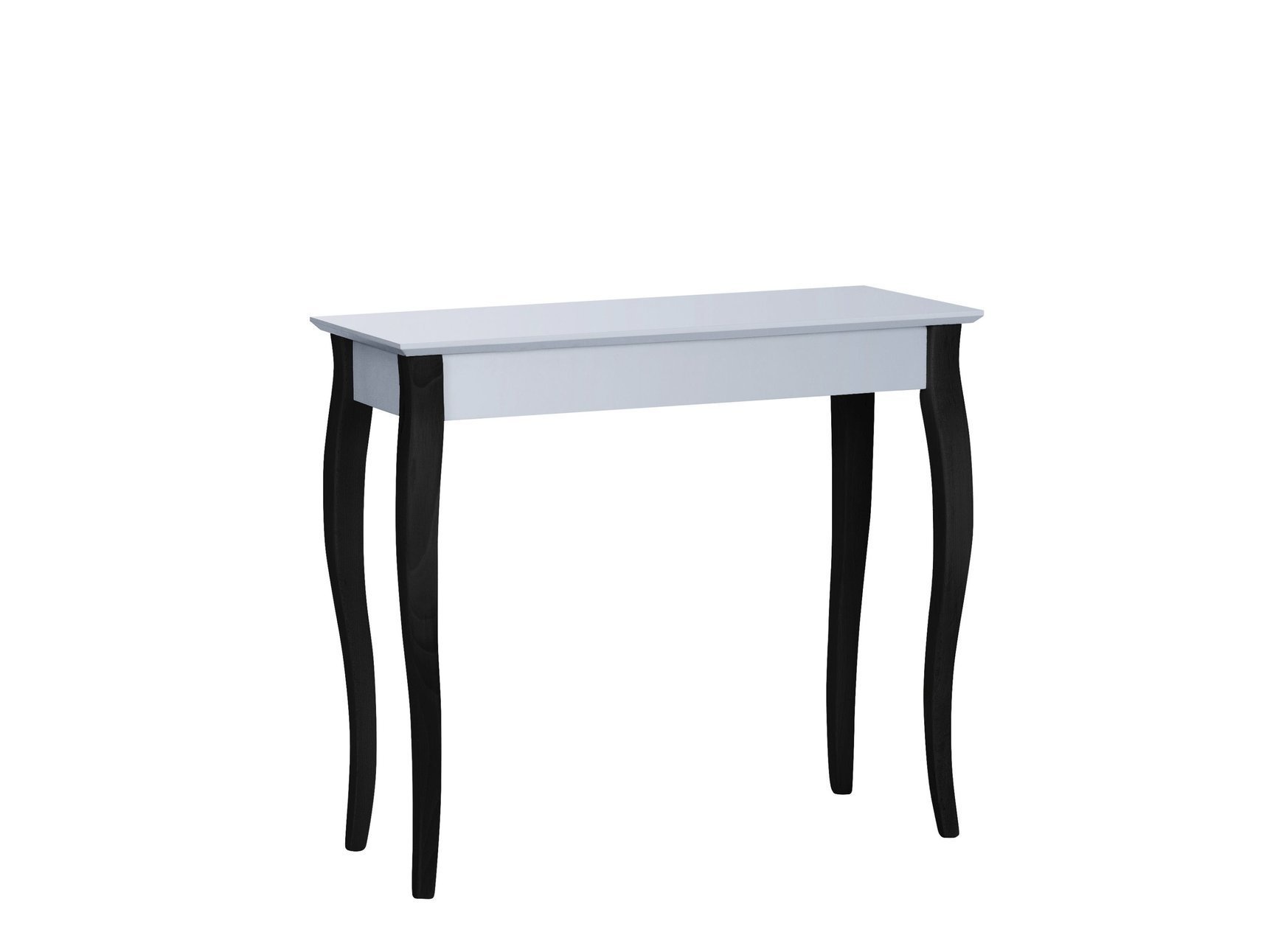 Lillo Bureau - Lichtgrijs Beukenhout & MDF - Zwart - FSC® Gecertificeerd