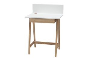 Luka Bureau - Wit essenhouten poten - FSC-gecertificeerd