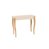 Lillo Schrijftafel | Natuurlijk Beukenhouten poten | Krijtwit | FSC-gecertificeerd