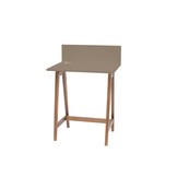 Luka Bureau | Beverbruin | Eiken Poten | 65x75x50 cm | FSCMIX Gecertificeerd