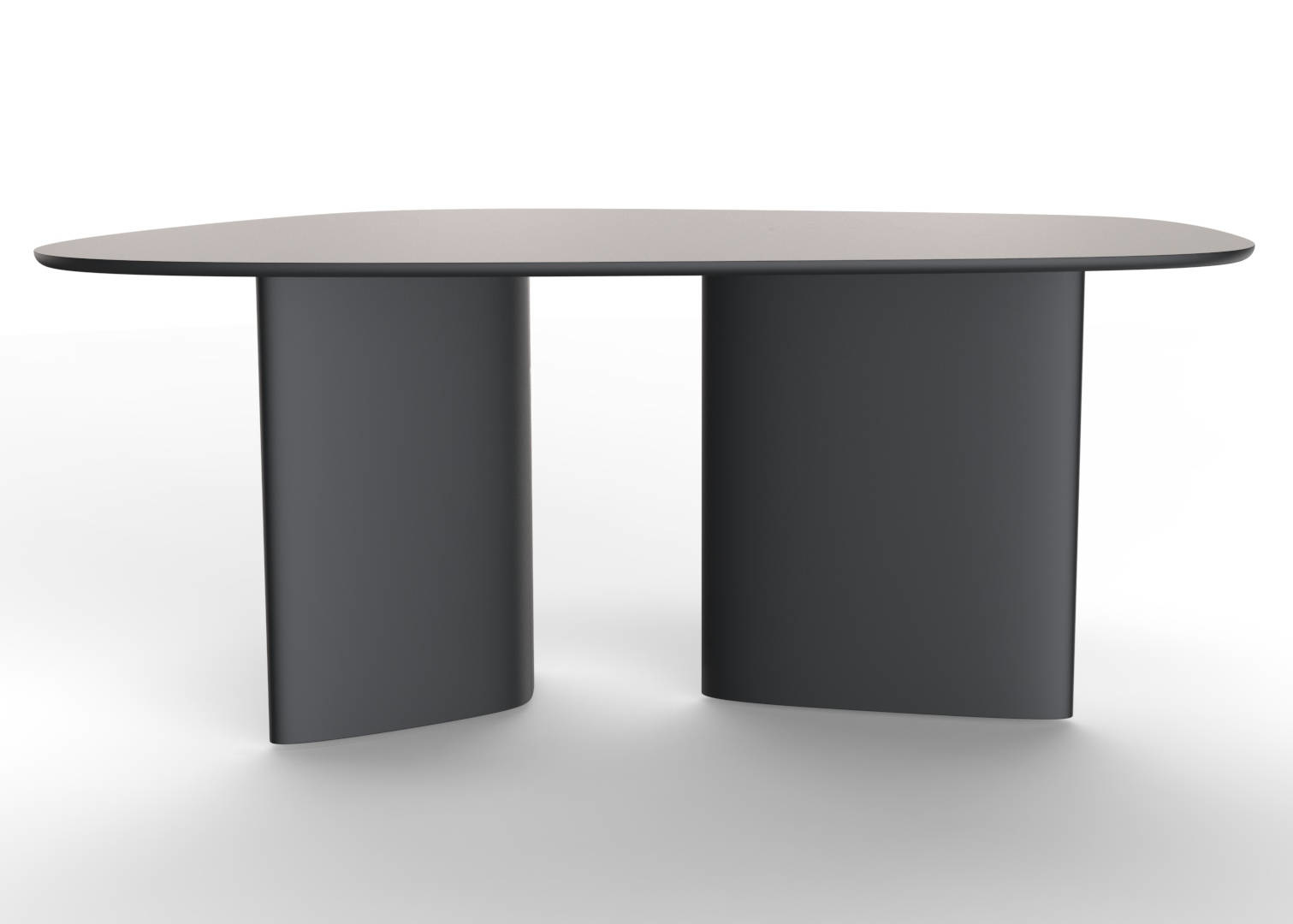 LIM eettafel zwart 180x100x75cm FSC gecertificeerd