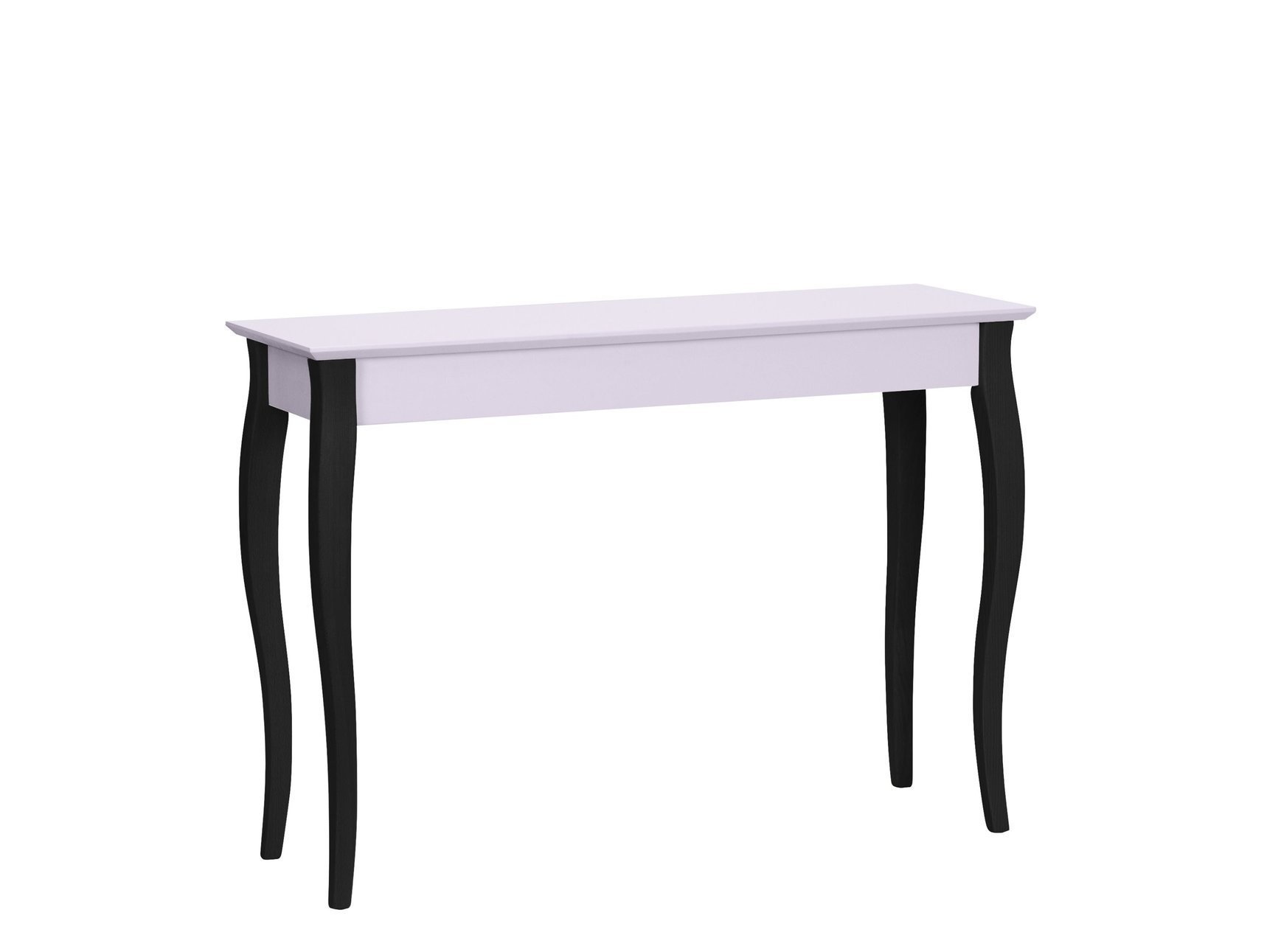 Lillo Schrijftafel in Roze met Zwart Poten - 105x40x74 - FSC Gecertificeerd
