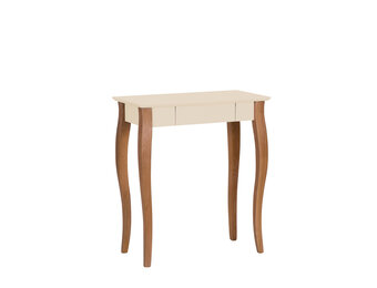 Lillo schrijftafel | Natuurlijk beukenhouten poten & krijtwitte gelakte MDF | FSC-gecertificeerd