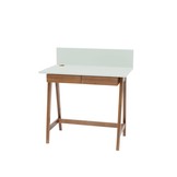 Luka bureau - Vluchtige munt - Eiken Poten - Met lades - 85x75x50cm
