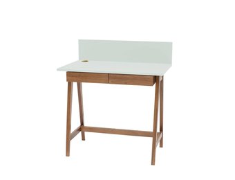 Luka bureau - Vluchtige munt - Eiken Poten - Met lades - 85x75x50cm