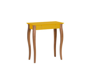 Lillo Schrijftafel - Bezemer Gele Kleur, Beukenhout Poten, FSC Gecertificeerd