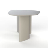 LIM Eettafel - 180x100x75cm - Wit - MDF, essenhout & fineer - FSC100% & FSCMIX gecertificeerd.