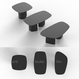 LIM Eettafel - 180x100x75cm - Wit - MDF, essenhout & fineer - FSC100% & FSCMIX gecertificeerd.