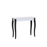 Lillo Schrijftafel - Beukenhout & MDF - Zwart frame - FSC gecertificeerd