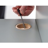 Luka bureau in Antiek Roze met eiken poten - FSCMIX gecertificeerd