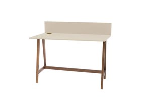 Luka Bureau - 110 cm breed - Bruin Beige