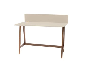 Luka Bureau - 110 cm breed - Bruin Beige