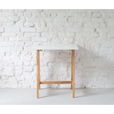 Luka Bureau | Bruin Beige | Essenhout Poten | 75x50x94 cm