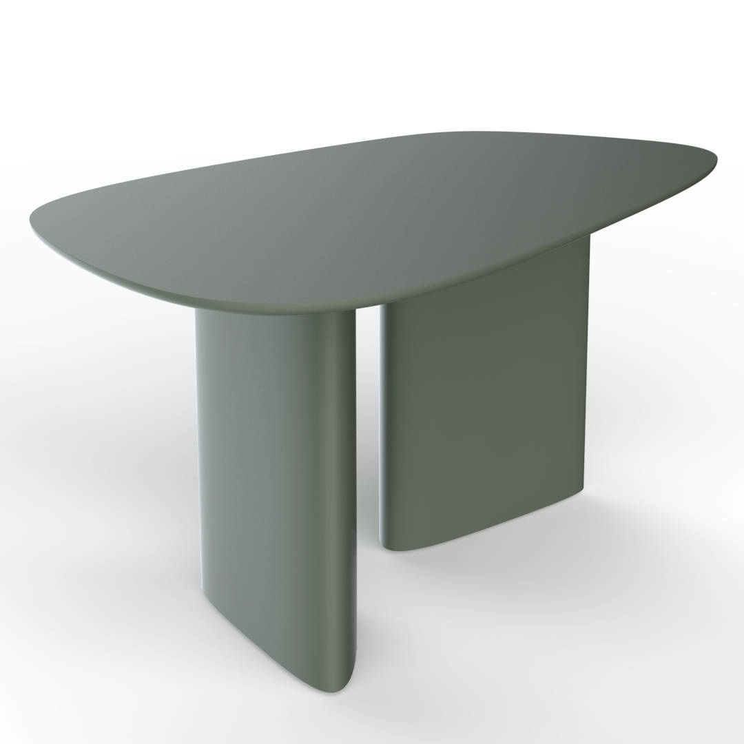 LIM Eettafel | Saliegroen | 180x100x75 cm | FSC Gecertificeerd