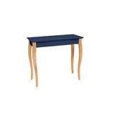 Lillo Schrijftafel marineblauw | 85cm breed | Beukenhouten poten | FSC-gecertificeerd