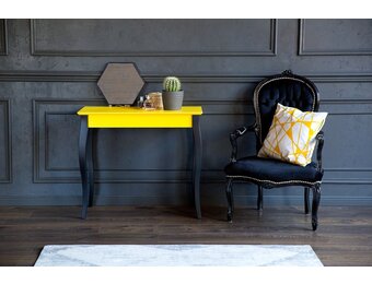 Lillo Schrijftafel Roze Zwart 85cm Breed| FSC-Certified