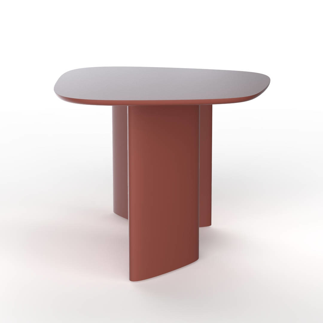 LIM Antiek Roze Eettafel 180x100x75 cm - FSC Gecertificeerd