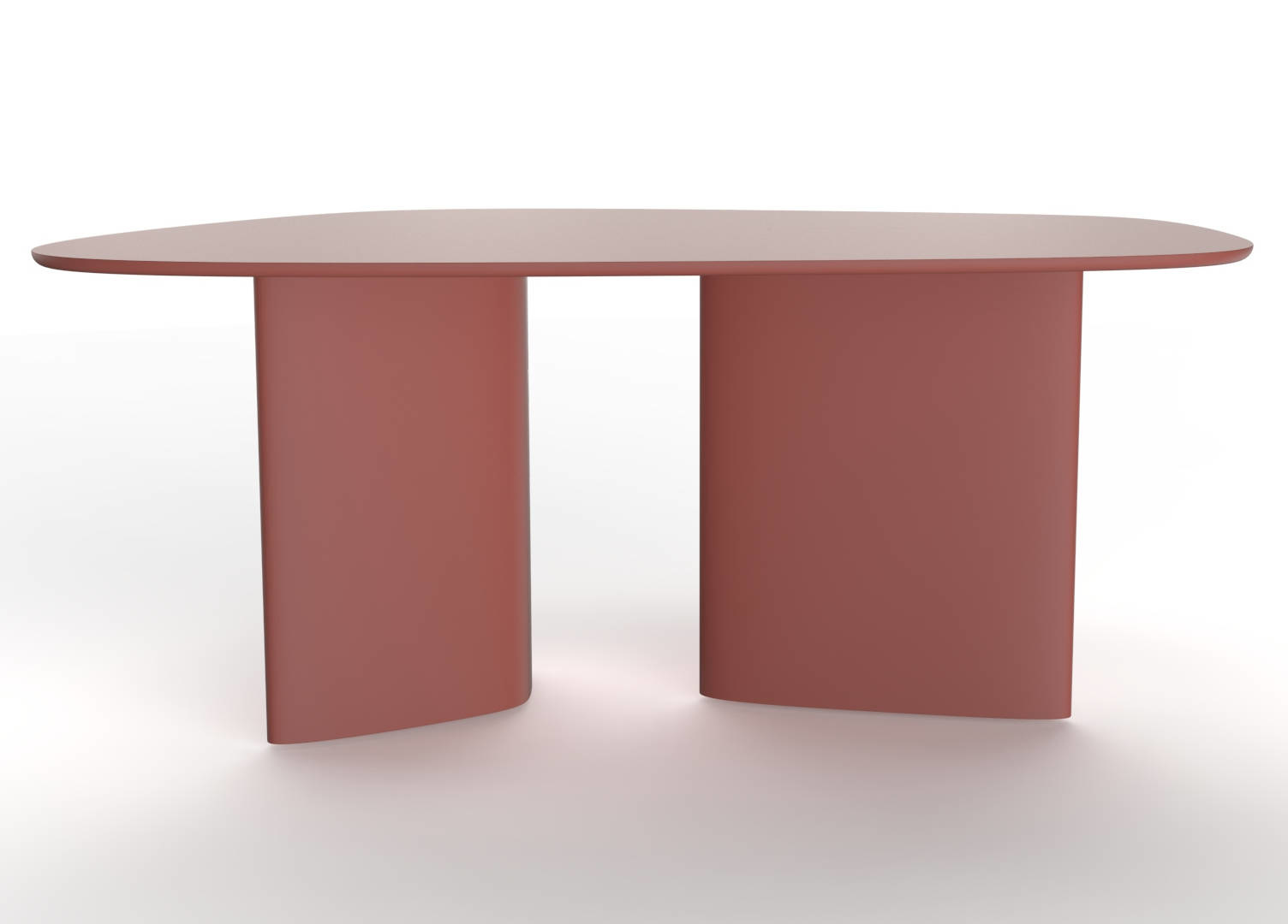 LIM Antiek Roze Eettafel 180x100x75 cm - FSC Gecertificeerd